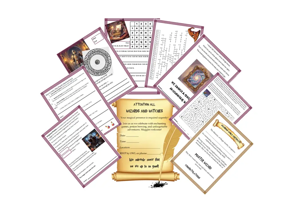 wizard treasure hunt marketing image alt="printable puzzles that are fun for the whole family"